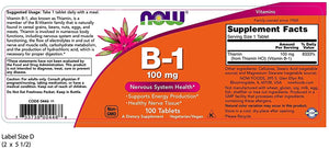 B-1 100 mg 100 tabs
