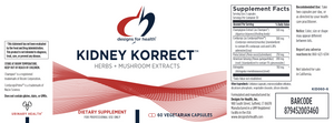 Kidney Korrect 60 vegcaps