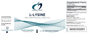 L-Lysine 1500 mg 120 vcaps