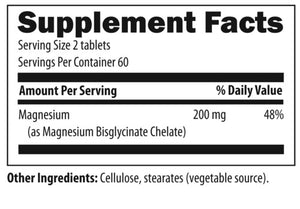 Magnesium Chelate 120 tabs